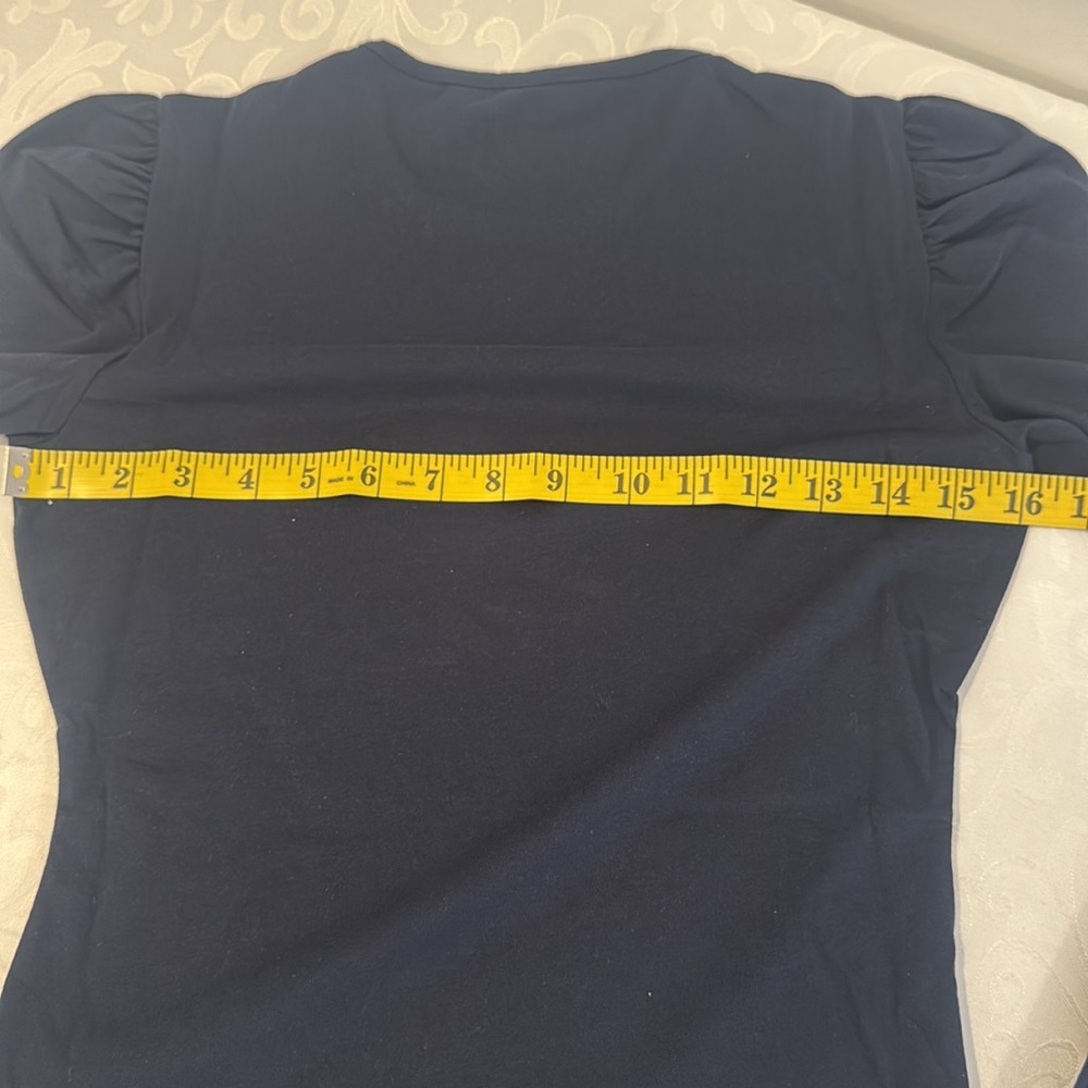 Rebecca Taylor Ruched Long Sleeve Top. Ladies XS - Picture 8 of 9